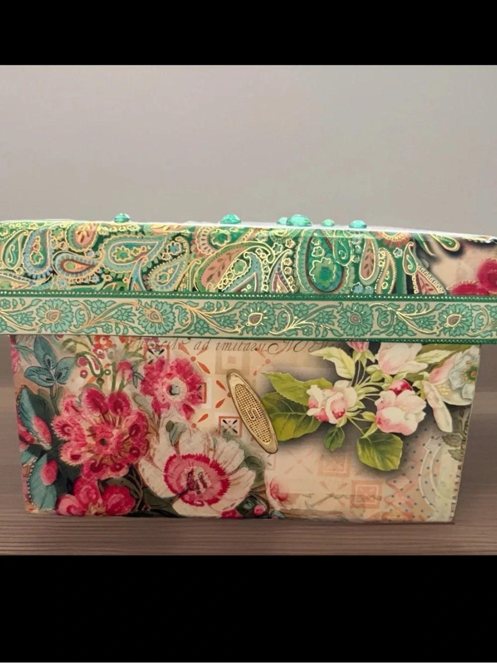 PUNCH STUDIO Candle Music Box Peacock Light Floral Scent Swan Lake Gift Set